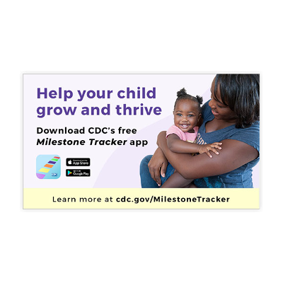 CDC Milestone Tracker Mobile App icon