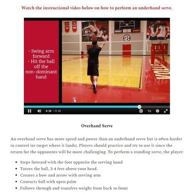 Introduction to Volleyball