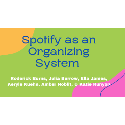 Spotify as an Organizing System icon