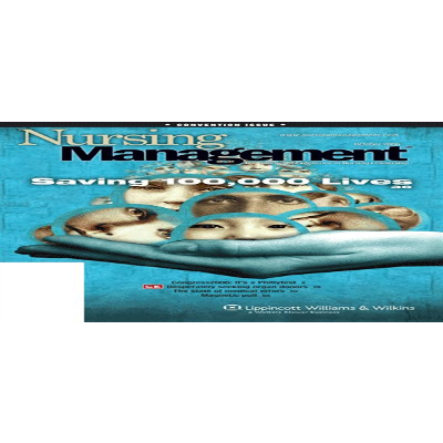 Create and sustain a healthy work environment : Nursing Management icon