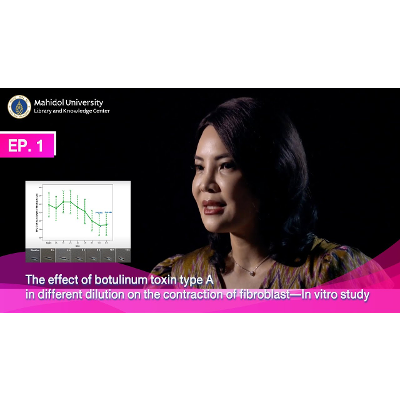 The effect of botulinum toxin type A in different dilution on the contraction of fibroblast—In vitro study icon