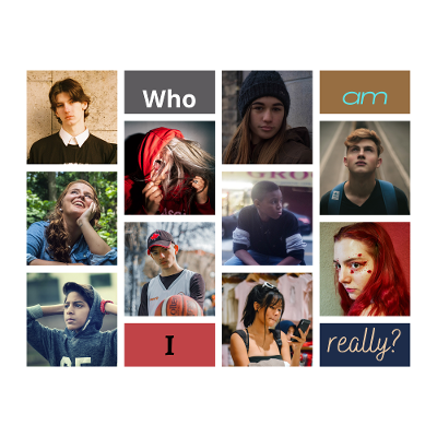 Reflections upon identity icon