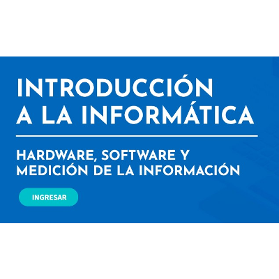 Introducción a la informática: Hardware, software y medición de la información icon