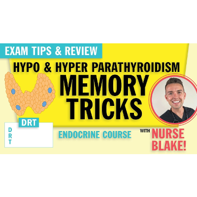 Endocrine | Parathyroid - Hyperparathyroidism vs Hypo for NCLEX