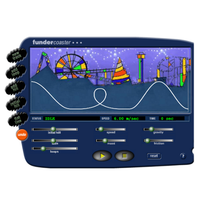 Roller Coaster Game | Fun Learning | Simulation | Funderstanding: Education, Curriculum and Learning Resources