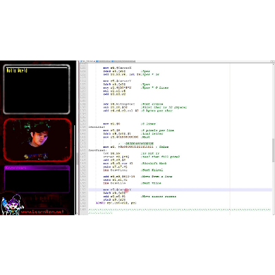 Hello World on the Nintendo DS - ARM Assembly Lesson H3 icon