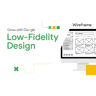 Building Low-Fidelity Wireframes and Prototypes | Google UX Design Certificate icon