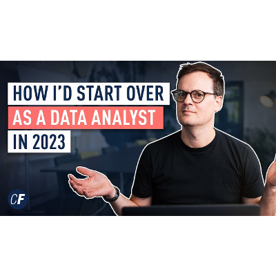 How I'd Learn Data Analytics in 2023 (If I Had to Start Over) icon