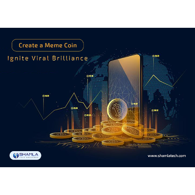 Meme coin development icon