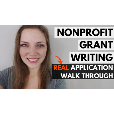 Grant Writing for Nonprofits: REAL Application Walk-Through (Dreyfus Foundation)