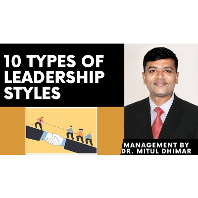 10 different types of leadership styles in organization behavior with examples icon
