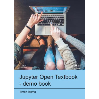 Jupyter Open Textbook: demo book							| TU Delft OPEN Textbooks icon