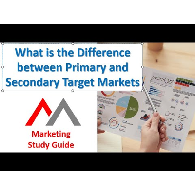 Difference Between a Primary and Secondary Target Market icon