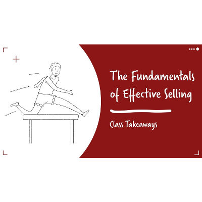 The Fundamentals of Effective Selling icon