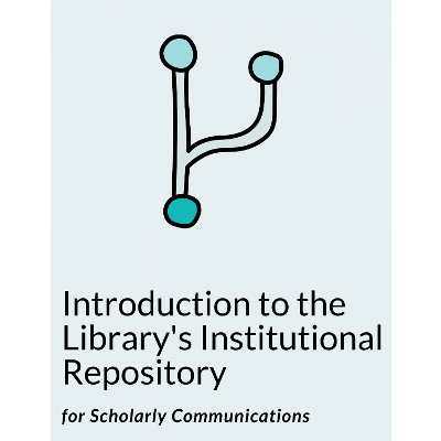 Introduction to the Library Institutional Repository for Scholarly Communications icon