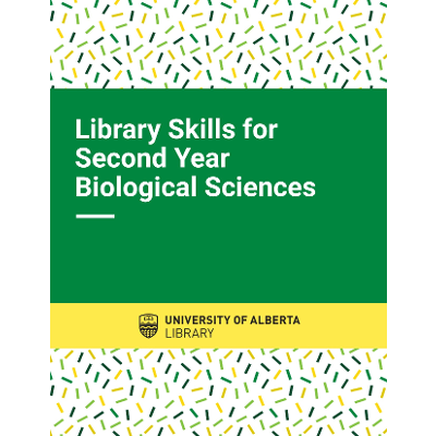 Library Skills for 2nd Year Biological Sciences icon