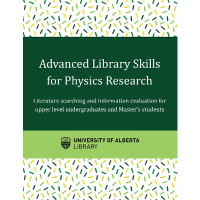 Advanced Library Skills for Physics Research icon