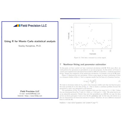 Using R for Monte Carlo statistical analysis icon