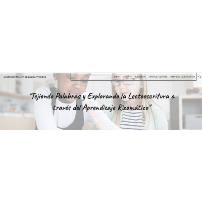 Entorno de aprendizaje"Tejiendo Palabras y Explorando la Lectoescritura a través del Aprendizaje Rizomático" icon