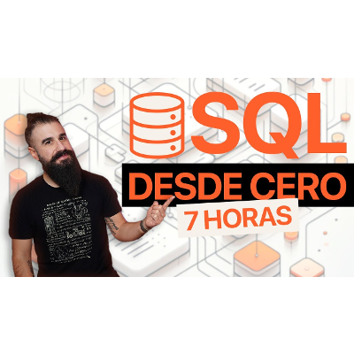 Curso de SQL y BASES DE DATOS Desde Cero para PRINCIPIANTES icon