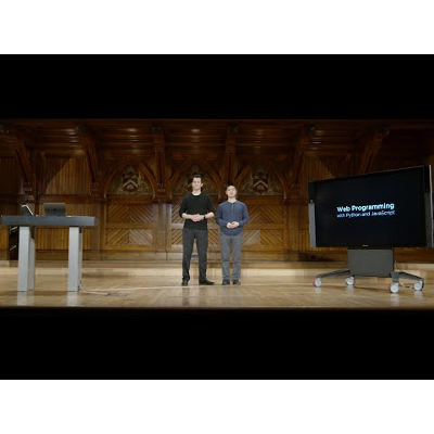 CS50W - Web programming with Python and JavaScript