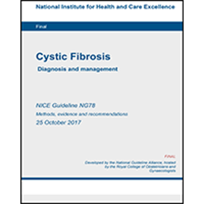 Cystic Fibrosis - Diagnosis and management -  NCBI Bookshelf