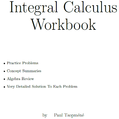 Integral Calculus Workbook icon
