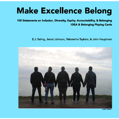 Make Excellence Belong: 100 Statements on Inclusion, Diversity, Equity, Accountability, and Belonging, IDEA & Belonging Playing Cards icon