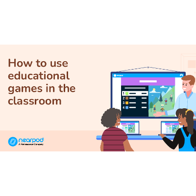 How to use educational games in the classroom icon