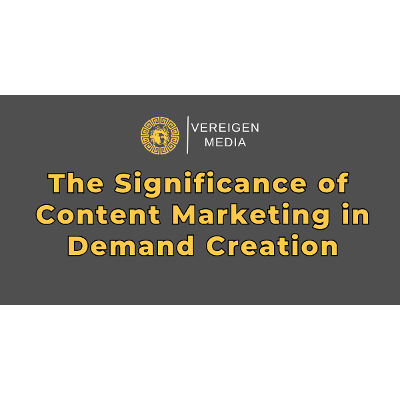 The Significance of Content Marketing in Demand Creation icon