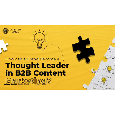How can a Brand Become a Thought Leader in B2B Marketing?  icon