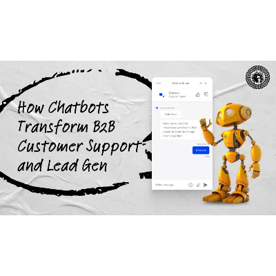 How Chatbots Transform B2B Customer Support and Lead Gen icon