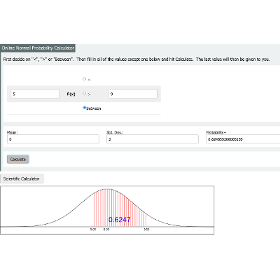 Normal Probability Calculator icon