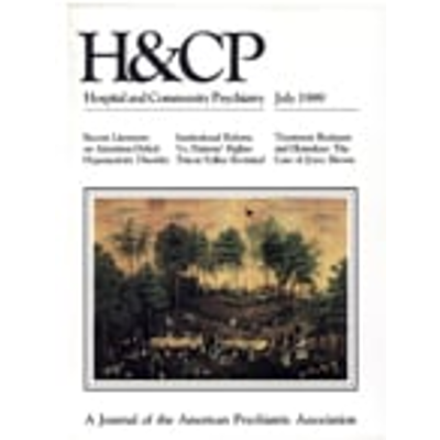 Chronic Mental Illness and the Criminal Justice System | Psychiatric Services icon