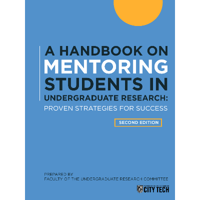 A Handbook on Mentoring Students in Undergraduate Research, 2nd Edition icon