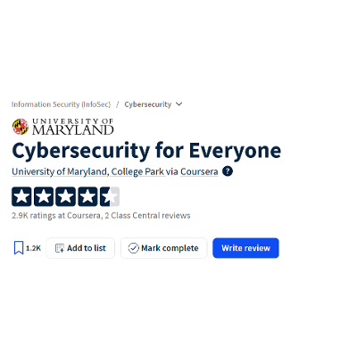 Cybersecurity for Everyone