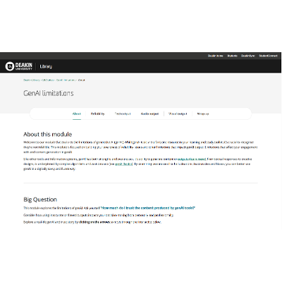 GenAI limitations module