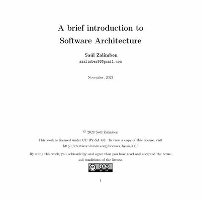 A Brief Introduction to Software Architecture icon