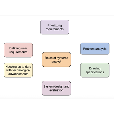 What are the roles of a systems analyst? icon