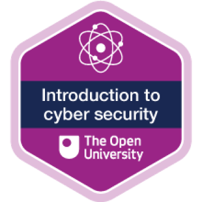 Introduction to cyber security: stay safe online icon