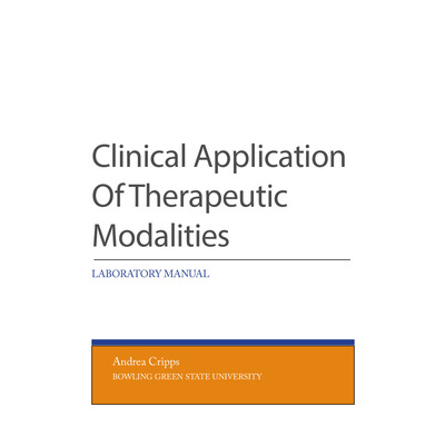 Clinical Application Of Therapeutic Modalities
