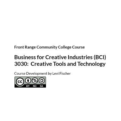 BCI 3030: Creative Tools and Technology, Unit 1 (1).docx