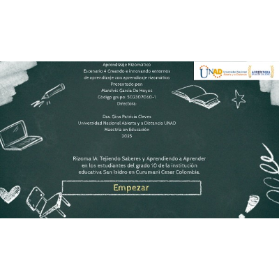 Rizoma IA: Tejiendo Saberes y Aprendiendo a Aprender | Genially icon