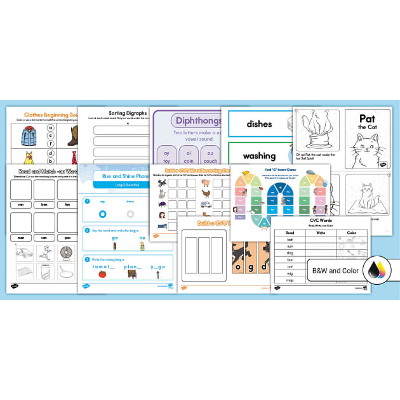 Phonics Teaching Resources Taster Pack icon