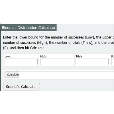 12: Binomial Distribution Calculator icon
