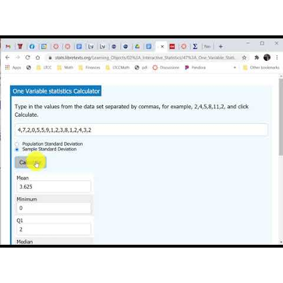 Review: Statistics Examples with LibreTexts...