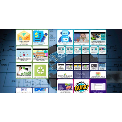 ENTORNO DE APRENDIZAJE RIZOMÁTICO: “Automatización Crítica para Mejorar la Gestión de Residuos en la IE Dorada” icon