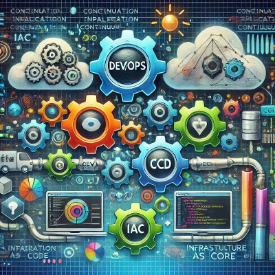 DevOps, CI/CD, and Infrastructure as Code in Cloud Computing (Prep4Uni.online) icon
