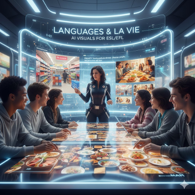 Beyond Text: AI Image Generators as Dynamic Visual Scaffolds for ESL and EFL Classrooms