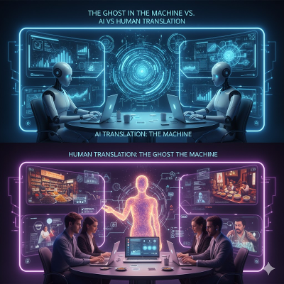 The Ghost in the Machine vs. The Machine Itself: A Deeper Inquiry into the Abyss Between Human and AI Translation icon